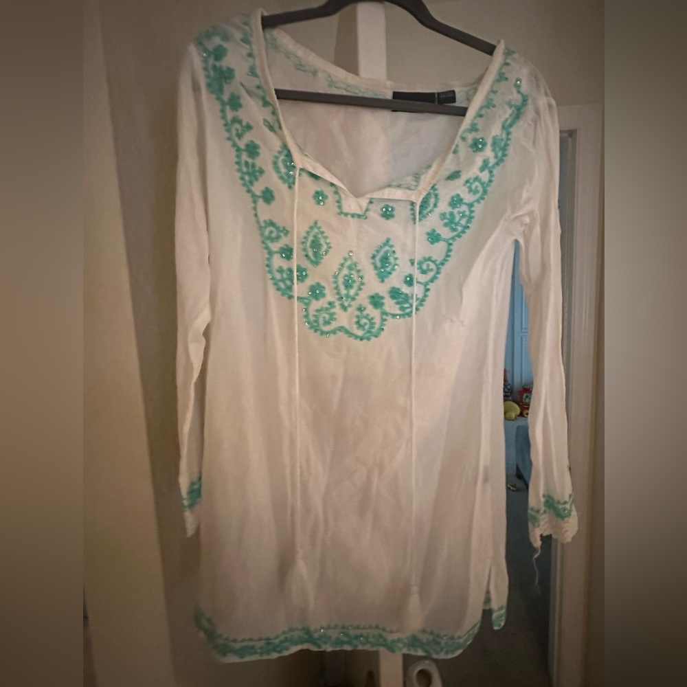 Never worn-Cynthia Rowley Womens Beach Tunic Dress-Size S